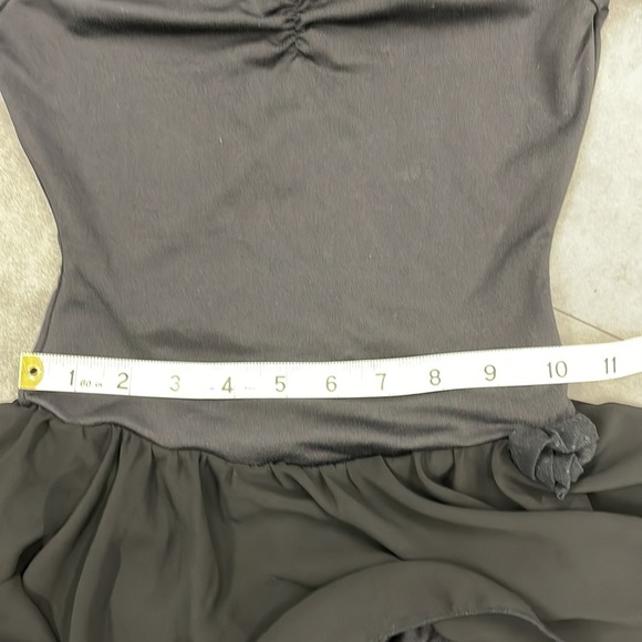 Girls medium, black Capezio dance leotard dress skirt ballet - Picture 10 of 14